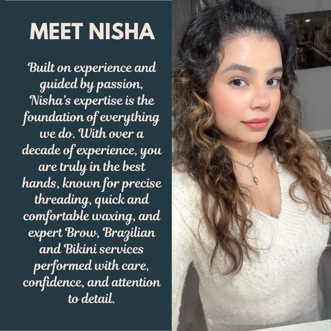 Eyebrow threading expert in Palatine IL - Nisha
